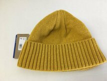 ◆国内正規 patagonia パタゴニア　2021年製 美品タグ付 BRODEO BEANIE ブロデオ・ビーニー　ニットキャップ　イエロー系 29206_画像4