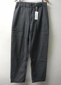 ◆RADIALL ラディアル 新同タグ付き 22ss STRAIGHT FIT EASY PANTS ベイカー　イージー パンツ RAD-22SS-PT003 BLK サイズM