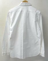 ◆ANACHRONORM アナクロノーム オックスフォード BD ポケット付き シャツ 白 サイズ01 日本製 美_画像3