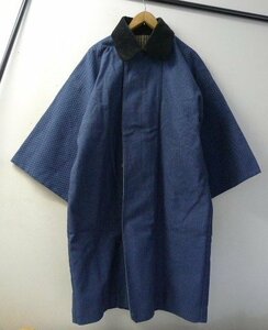 ◆浅草　老舗 永沢屋 特注 別注 オーダー 襟 別珍 刺し子 重厚 コート ジャケット 美品 サイズL～XL相当 sanjuro coat 作務衣 明治３年創業