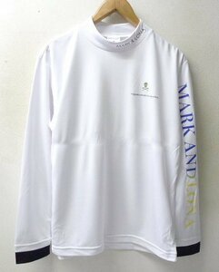 ◆MARK&LONA マークアンドロナ 22ss 美 Revolt Compression Mock neck shirts | MLM-2A-AA01 インナー モックネック ドライ ロンT Tシャツ