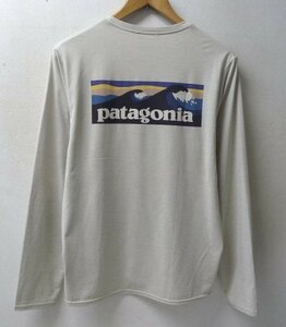 ◆Patagonia パタゴニア Capilene Cool Daily クルーネック カットソー ベージュ系 サイズS　美　2023/2022モデル