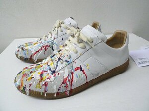 ◆Maison Margielaメゾンマルジェラ 42 2020ss PAINT SNEAKER ペンキ ペインテッド　ジャーマン スニーカー レプリカ 美 S57WS0240