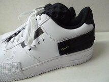 ◆国内正規 NIKE ナイキ 希少 新品タグ付き AIR FORCE 1 AF1-TYPE エア フォース 1 スニーカー タイプ AT7859-101 26.5cm US8.5_画像4