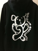 ◆uniform experiment fragment 新品タグ付き × insane INSANE SWEAT HOODIE プルオーバー スウェット パーカー 黒 サイズ1_画像5