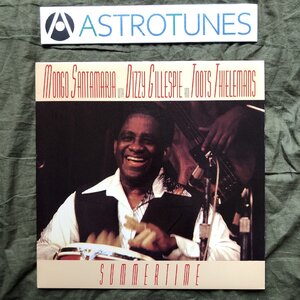 美盤 良ジャケ 1991年 米国 本国盤 Mongo Santamaria With Dizzy Gillespie And Toots Thielemans LPレコード Summertime: Steve Berrios