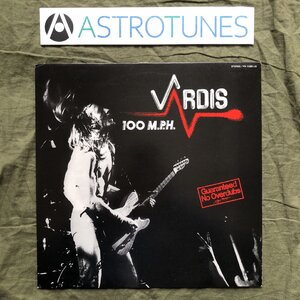 傷なし美盤 レア盤 1980年 国内盤 ヴァーディス Vardis LPレコード 100 M.P.H.:UK Metal Band Live Album: Steve Zodiac Alan Selway