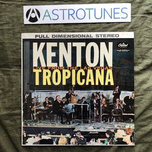 原信夫Collection 美盤 激レア 1961年 米国 本国オリジナルリリース盤 Stan Kenton LPレコード Kenton Live From The Las Vegas Tropicana