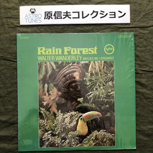 原信夫Collection 傷なし美盤 良ジャケ 美品 VAN GELDER刻印 1966年 米国盤 オリジナル盤 Walter Wanderley LPレコード Rain Forest