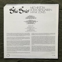 原信夫Collection 美盤 1977年 米国 本国オリジナルリリース盤 Milt Hinton / Bob Rosengarden / Hank Jones LPレコード The Trio_画像2