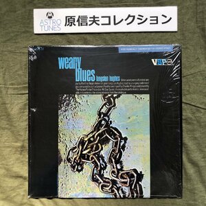 原信夫Collection 美盤 良ジャケ レア盤 1966年 米国 本国オリジナル盤 ラングストン・ヒューズ Langston Hughes LPレコード Weary Blues