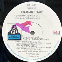 原信夫Collection 美盤 激レア 1973年 米国 本国オリジナル盤 Earl Hines 2枚組LPレコード The Mighty Fatha: Richard Davis, Elvin Jones_画像7