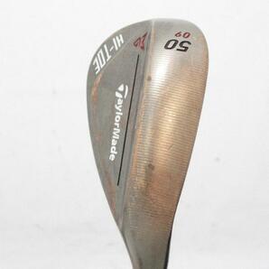 テーラーメイド MILLED GRIND ミルドグラインド HI-TOE(2021) ウェッジ Dynamic Gold HT 【50-09】 シャフト：Dynamic Gold HTの画像6