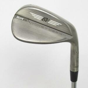 タイトリスト Vokey ボーケイデザイン SM8 ブラッシュドスチール ウェッジ AMT BLACK 【56-14】 シャフト：AMT BLACK