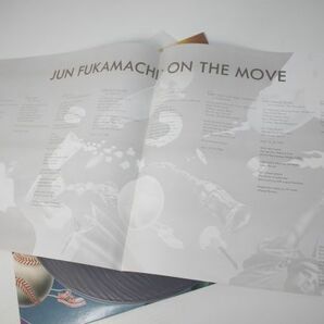 y02/LP/和ジャズ/深町純 (JUN FUKAMACHI)/ON THE MOVE/ALFA ALR 6007/国内78年ORIG 美品/JAZZFUNK/DISCO/STEVE GADD/MIKE MAINIERIの画像4