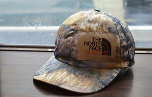 ■GUCCI × NORTH FACE FOREST CAP キャップ■グッチ ノースフェイス