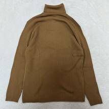 【新品 未使用 タグ付 3点セット】UNIQLO ユニクロ リブタートルネックセーター 351-421270 タートルニット ウール メンズ XLサイズ_画像7