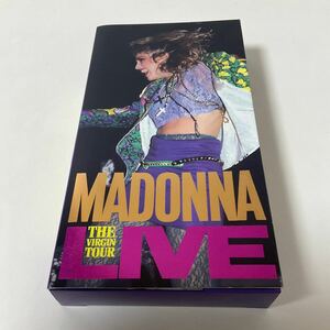 VHS / 国内 セル版 / マドンナ / ザ・ヴァージン・ツアー / MADONNA THE VIRGIN TOUR LIVE /