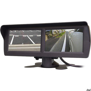  on dash monitor sub monitor twin monitor 4.3 -inch 4 system image input automatic switch 2 screen back camera custom 