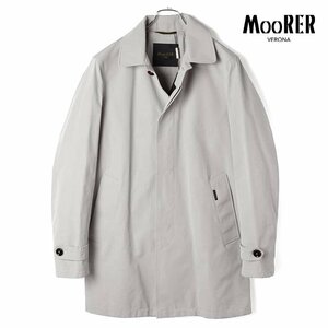 ◆【MOORER(ムーレー)/春夏/高密度コットンポリエステルステンカラーコート(VITTOR-WM)】[mor2370161-48]