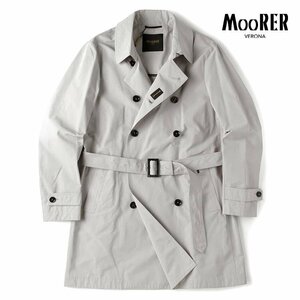 ◆【MOORER(ムーレー)/春夏/高密度コットンポリエステルトレンチコート(MELFI-WM)】[mor2370141-52]