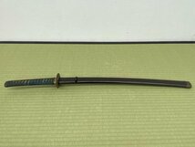 武具 刀 無名 66.6cm 拵え 外装 鞘 柄 目貫 鍔 日本刀 刀剣 骨董品 美術品 0486vfczN_画像8