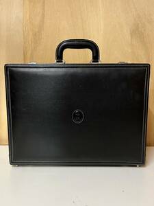 美品 スペイン製 ハンドメイド LLADRO リヤドロ 上質レザー アタッシュケース ダイヤルロック 書類鞄 黒