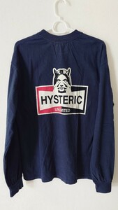 ヒステリックグラマー　HYSTERIC GLAMOUR　ロンT　長袖Tシャツ　サイズＭ　送料無料