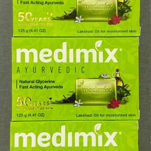 メディミックス Medimix MED-GLY アロマソープフレッシュグリーン 125g x 3個