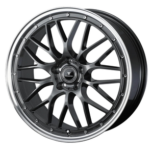 業販 YOKOHAMA BluEarth-XT AE61 225/55R19 NOVARIS ASSETE M1 GUN-META/RIM POLISH 19インチ 8J+45 5H-114.3