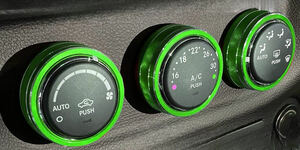  дизайн UP! зеленый кондиционер dial покрытие Jeep Compass MK49 MK4924 спорт ограниченный arte .te.-do
