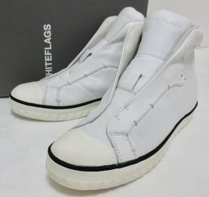  regular price 42000 jpy new goods white flag sCharles WHITE FLAGS 42 WF-013VSC sneakers 1639