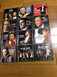 12枚セット　PAVAROTTI, DOMINGO, CARLERAS OPERA CDS