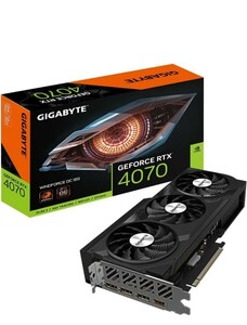 GIGABYTE NVIDIA GeForce RTX4070 GDDR6X 12GB GV-N4070WF3OC-12GD