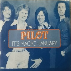 EP　Pilot　It's magic　January　オランダ盤　パイロット　マジック　ジャニュアリー　シングル盤　7インチ　7 inch