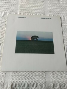 LP　Pat Metheny　bright size life　西ドイツ盤　ラミネート・カバー　パット・メセニー　ブライト・サイズ・ライフ