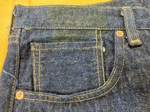 【★30-4931】■中古■Levi's 44501 日本製 復刻 LVC S501XX W33 L36 大戦モデル レプリカ リーバイス 501 BIGE 革パッチ（2456）_画像10