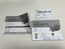 【★13-6600】■ジャンク■FUJIFILM 富士フイルム instax WIDE 300 動作未確認 中古現状品（6638）_画像2