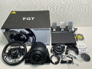 【★13-6694】■中古■THRUSTMASTER スラストマスター TG-T ハンドルコントローラー 中古現状品（4438）