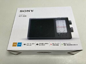 【★35-2601】■未使用■新品　SONY FM/AMラジオ　ICF-506（4878）