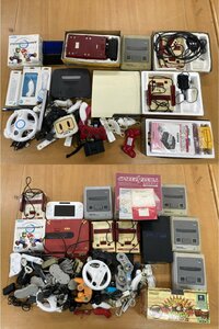 【★01-4926】■ジャンク■Nintendo・Sony・SEGAゲーム機本体まとめ（4681）