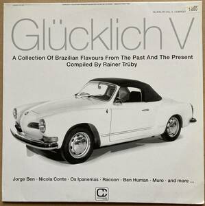 2LP GLUCKLICH Ⅴ COMPOST 113-1 KYOTO JAZZ MASSIVE MURO JORGE BEN BEN HUMAN RISE ASHEN