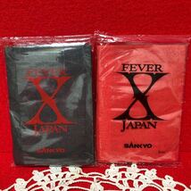 X JAPAN スピーカーティッシュ&ビニール巾着YOSHIKI　hide　販促品　非売品　パチンコフィーバー　激レア_画像5