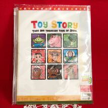 トイストーリー3 TOY STORY クリアファイル　6ポケット+1ケース　ジッパー付きケース　ディズニーランド　ディズニー　未使用品　激レア_画像2