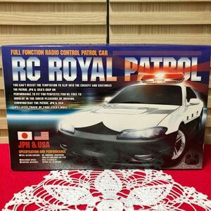  radio-controller patrol car RC ROYAL PATROL JPN Japan Japan unopened goods 