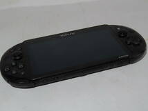 レターパック可　【稼働品】SONY PlayStation Vita PS Vita PCH-2000 8GB+ガンダムブレイカー2 black　ソニー プレイステーション_画像3