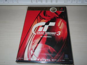 ネコポス可 未開封品 【PS2】グランツーリスモ3 A-spec パフォーマンスガイド付き