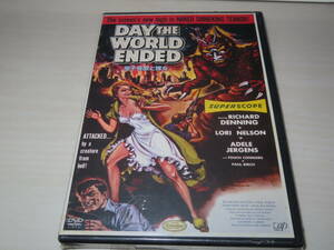 ネコポス可 未開封品 原子怪獣と裸女(DAY　THE　WORLD　ENDED) ロジャーコーマン監督　DVD