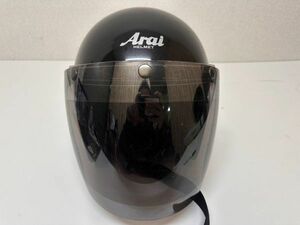 Y310-T23-441 Arai アライ フルフェイス ヘルメット PSマーク有 Classic DC 55.56cm ブラック 本体のみ 現状品