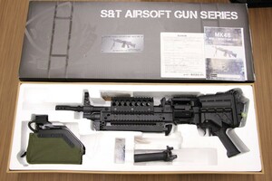 071 k1482 動作品 S&T スポーツライン電動ガン MK46 Mod.0 STAEG103MK46B